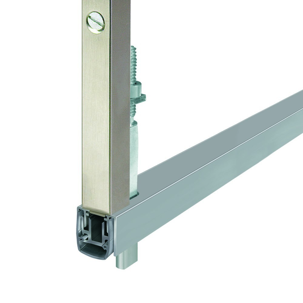 PLANET Kantriegel oben, mit Hebel, abgerundet, Stahl