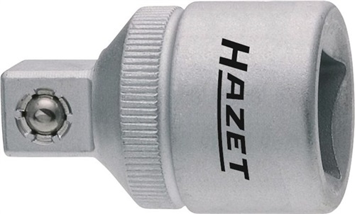 HAZET Reduzierstück 958 Antriebs-4-KT.1/2 Zoll Abtriebs-4-KT.3/8 Zoll L.36mm HAZET