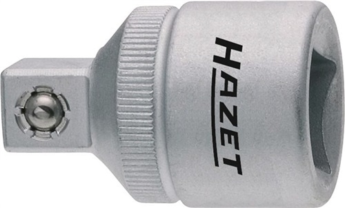 HAZET Reduzierstück 958 Antriebs-4-KT.1/2 Zoll Abtriebs-4-KT.3/8 Zoll L.38,5mm HAZET