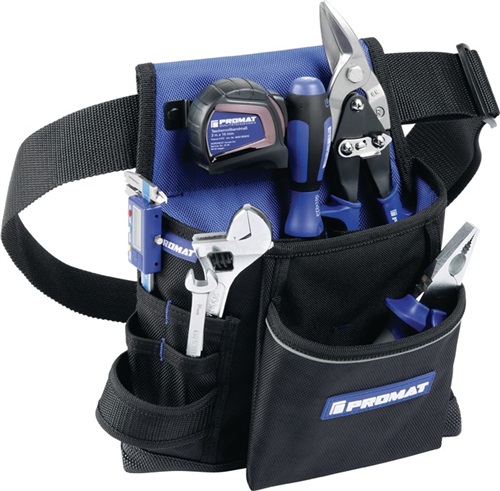 PROMAT Gürteltasche H270xB80xT250mm wasserresistent PROMAT