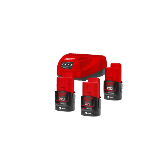 MILWAUKEE 12V Starterset M12NRG-303
