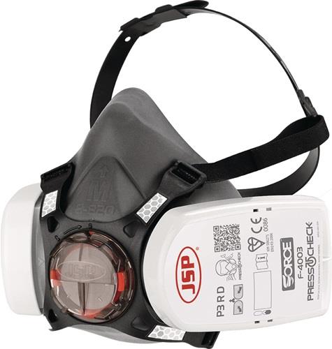 JSP Atemschutzhalbmaske Force™8 EN 140 EN 143 Press to Check inkl.P3-Filter M JSP