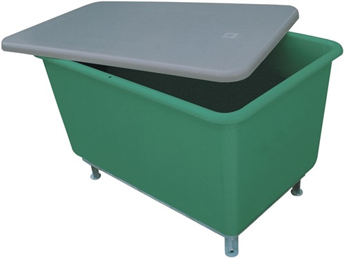 CEMO Flachdeckel f.GFK-Behälter 300l