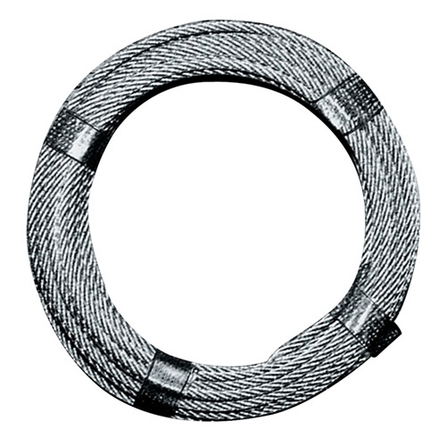 Nordwest Drahtseil D.3,0-4,0mm L.170m 6x7+1FE Bruchkraft 5,28 kN Stahl,verz.ku.-ummantelt
