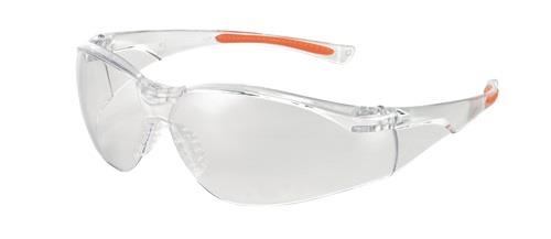 UNIVET Schutzbrille 513 EN 166,EN 170 FT K Bügel klar orange,Scheibe klar PC UNIVET