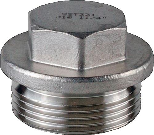 SPRINGER Verschlussschraube DIN 910 ISO 228-1 NPS=1/4 Zoll AG L 21mm SPRINGER