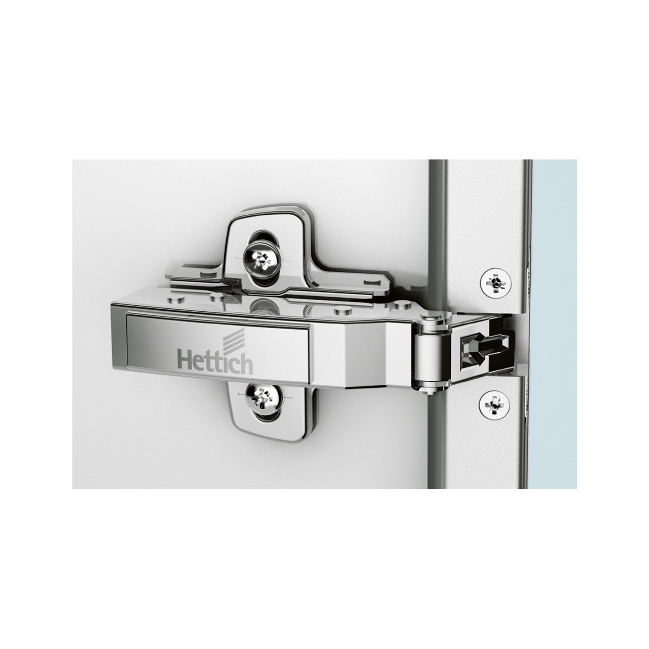 HETTICH Sensys Alurahmenscharnier ohne integrierte Dämpfung (Sensys 8638), vernickelt, 9072528 HETTICH Sensys Alurahmenscharnier ohne integrierte Dämpfung (Sensys 8638), vernickelt, 9072528