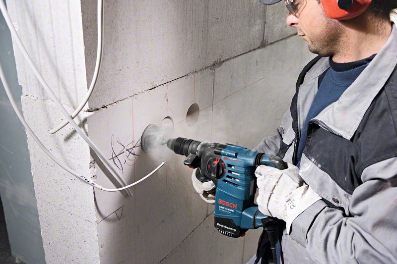 BOSCH Bohrhammer mit SDS plus GBH 3-28 DFR, Handwerkerkoffer