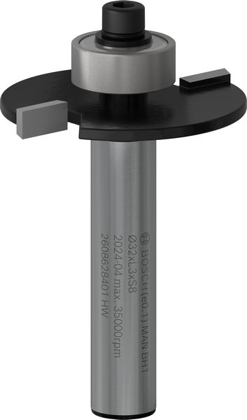 BOSCH Scheibennutfräser, 8 mm, D1 32 mm, L 3 mm, G 51 mm