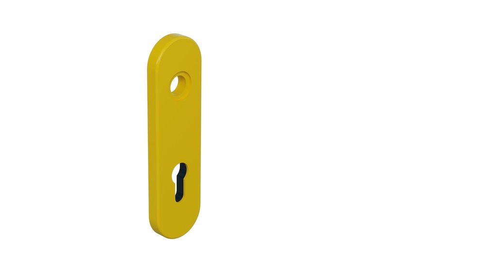 HEWI Kurzschildpaar 230.23R, Kunststoff, 230.23R 18