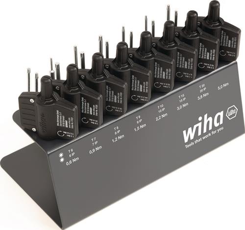WIHA Drehmomentschraubendreher-Satz 2921 23-tlg.0,6-5 Nm einstellb.WIHA