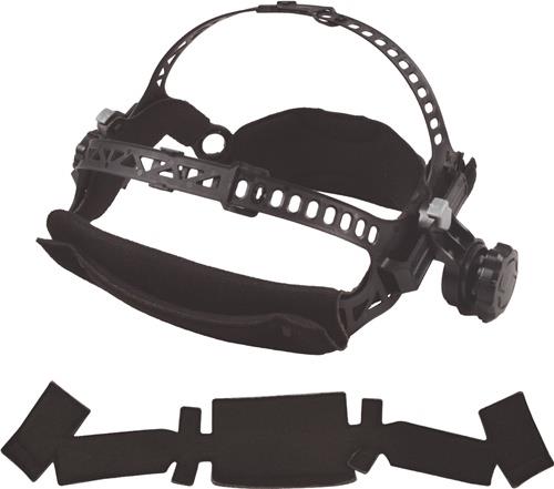 JAS Kopfband Weldmaster Wide² inkl.Stirnschweißband schwarz/grau JAS
