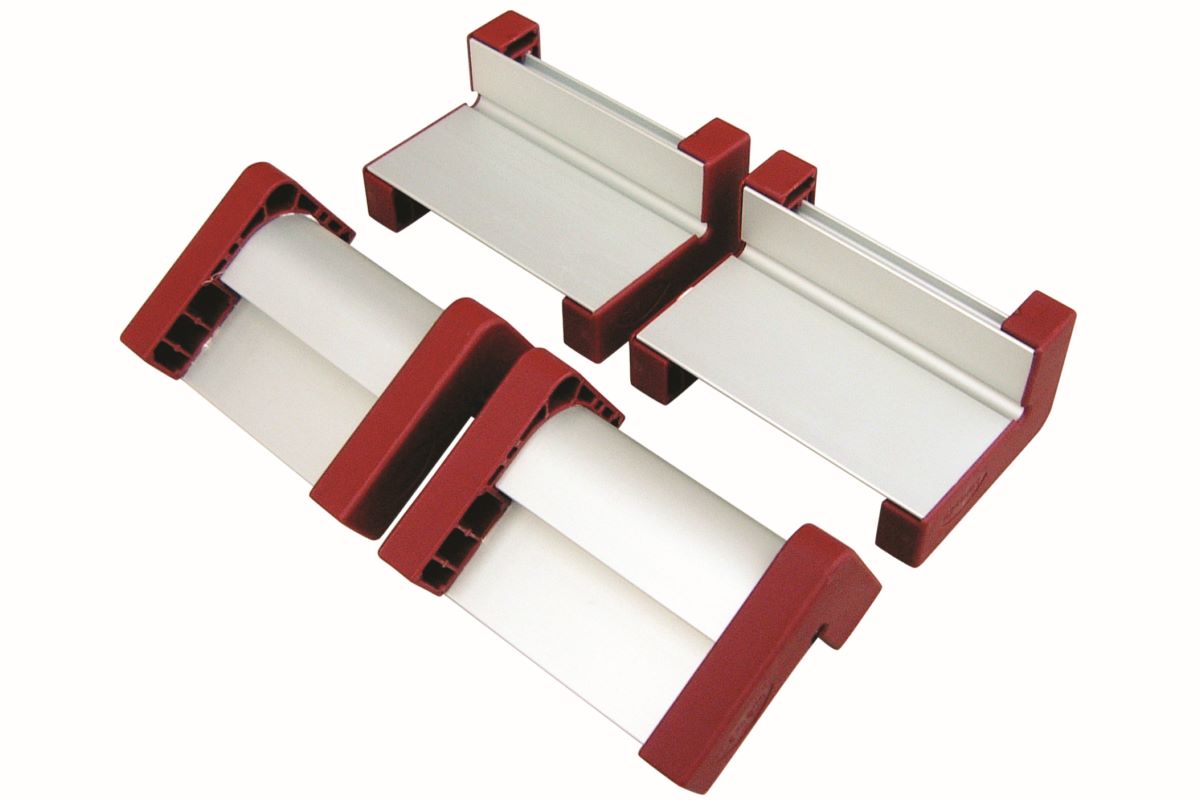 LAMELLO Spannerset Profilzulage, 4 Stück, L 12 cm, 175401