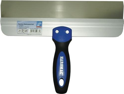 HAROMAC Flächendekorspachtel B.300mm 2K-Griff rostfr.VA HAROMAC