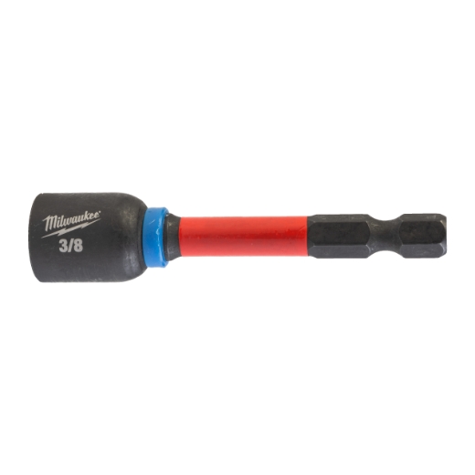 MILWAUKEE 3/8˝ x 65 mm, magnetisch SHOCKWAVE Steckschlüssel 1/4"