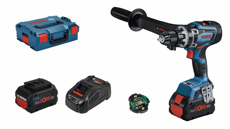 BOSCH Akku-Bohrschrauber GSR 18V-150 C mit 2x Akku ProCORE18V 8.0Ah in L-BOXX BOSCH Akku-Bohrschrauber GSR 18V-150 C mit 2x Akku ProCORE18V 8.0Ah in L-BOXX