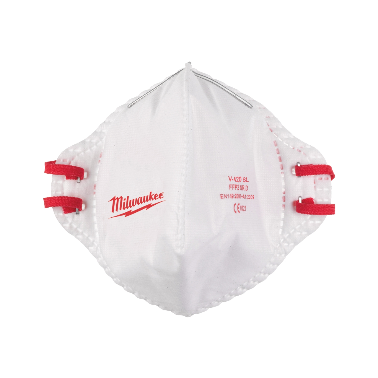 MILWAUKEE 20er Pack FFP2 Einweg-Atemschutzmaske gefaltet