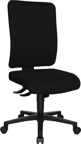 TOPSTAR Bürodrehstuhl m.Synchr.-Techn.schwarz 450-550mm Trgf.110kg TOPSTAR