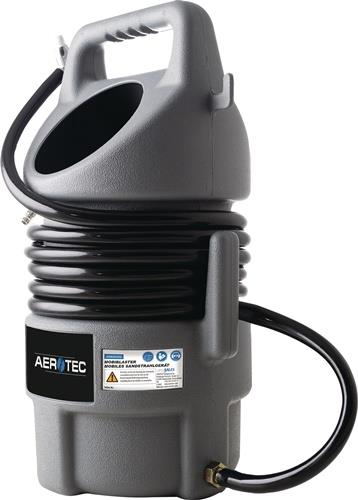 AEROTEC Mobiles Sandstrahlgerät 10l Luftverbrauch 240l/min Korngröße 0,4-0,8mm 6,7bar