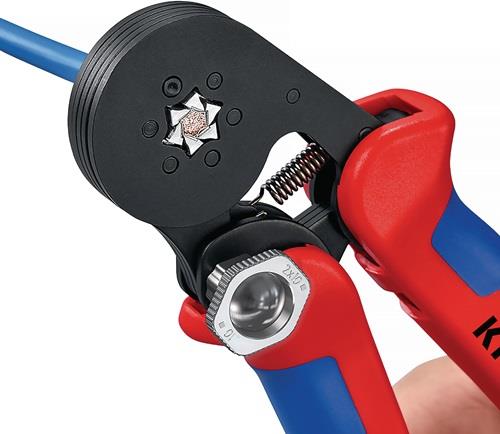 KNIPEX Aderendhülsenzange Gesamt-L.180mm 0,08-10,0 (AWG 28-7)mm² brün.Mehrkomp.-Hüllen KNIPEX Aderendhülsenzange Gesamt-L.180mm 0,08-10,0 (AWG 28-7)mm² brün.Mehrkomp.-Hüllen