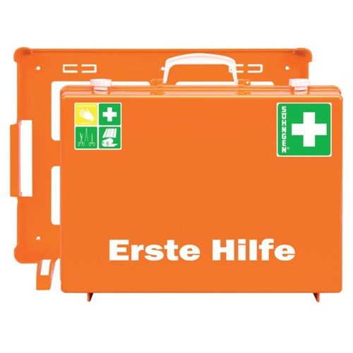 SÖHNGEN Erste Hilfe Koffer gr.MT-CD B400xH300xT150ca.mm orange SÖHNGEN