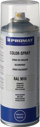 PROMAT Colorspray reinweiß hochglänzend RAL 9010 400 ml Spraydose PROMAT CHEMICALS
