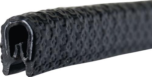 TECWERK Kantenschutz Klemmber.3-6mm L.10m B.12mm H.17,5mm schwarz TECWERK