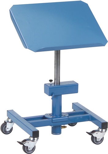 FETRA Materialständer Ladefl.-L510xB410mm verstellb.H.510-700mm brillantblau fahrbar