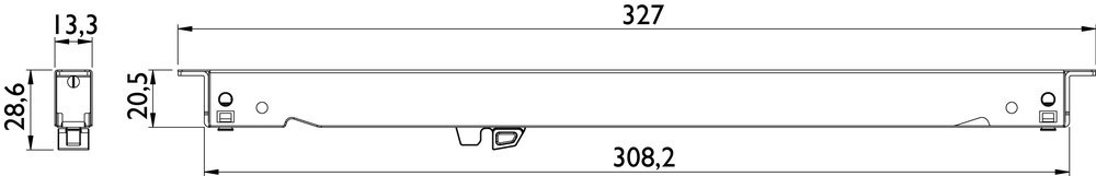 HERMAT Einzugsdämpfung SAN REMO 9170/SAFE/150Ö