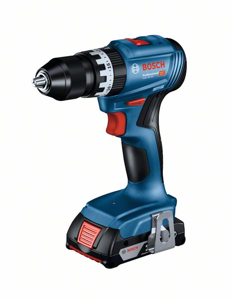 BOSCH Combo Kit 2-tlg. 18V: GSB 18V-45 + GBH 18V-22 + 2 x Akku 4.0Ah, Schnellladegerät