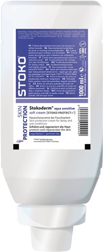 SC JOHNSON PROFESSIONAL Hautschutzcreme Stokoderm® Aqua PURE 1l silikon-/parfümfrei