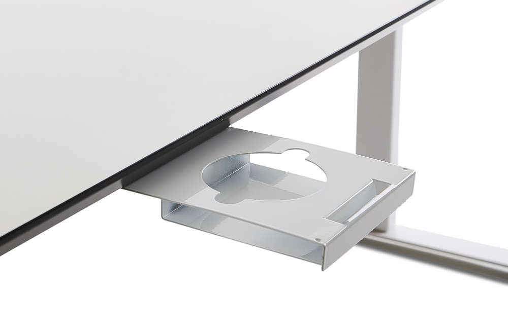 Veyhl Mobilephone und Becher Ablage, RAL 9016 verkehrsweiß