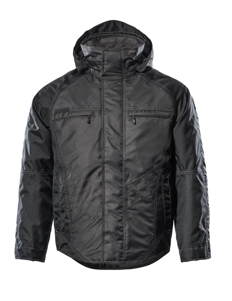 MASCOT® Frankfurt Winterjacke, dunkelanthrazit/schwarz