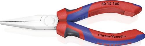 KNIPEX Langbeckzange Gesamt-L.160mm Kopf pol.halbrd.Comfort-Griff KNIPEX