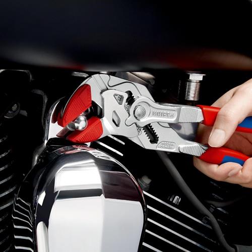 KNIPEX Zangenschlüssel L.250mm Spann-W.52mm verchr.Mehrkomp.-Hülle KNIPEX