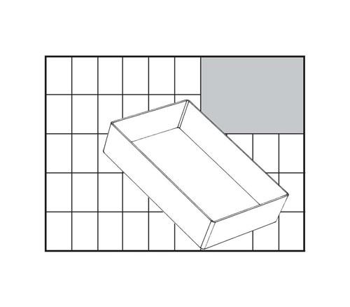 RAACO Einsatz B.109xT.157xH.69mm f.Art.Nr.871528,871553-871557,871561 Einsatz 80 BA6-1