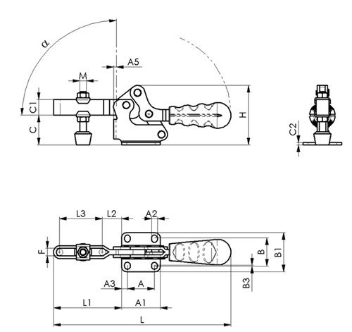 Nordwest Waagrechtspanner