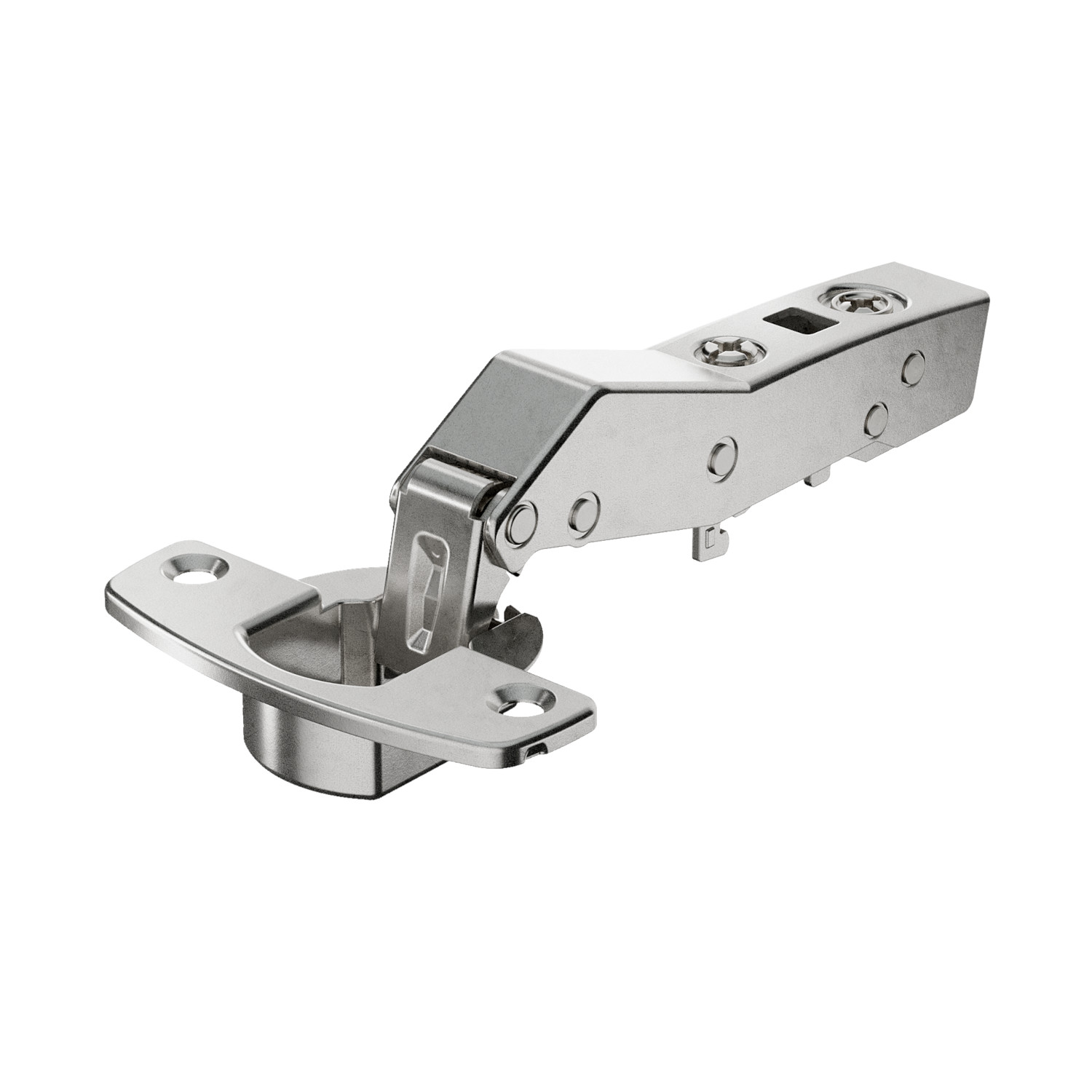 HETTICH Sensys Winkelscharnier W30 ohne integrierte Dämpfung (Sensys 8639 W30), vernickelt, 9088100