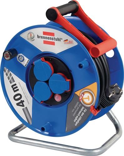 BRENNENSTUHL Kabeltrommel Garant 40m H07RN-F 3x1,5mm² 290mm 3 Schutzkon.steckd.