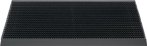 Nordwest Fußmatte schwarz/silber PP/Alu L600xB900xS22mm