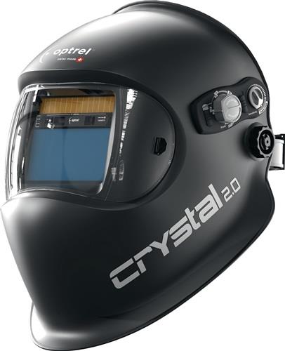 OPTREL Schweißerschutzhelm crystal2.0 schwarz 50x100mm EN166,EN175,EN379 Krt.OPTREL
