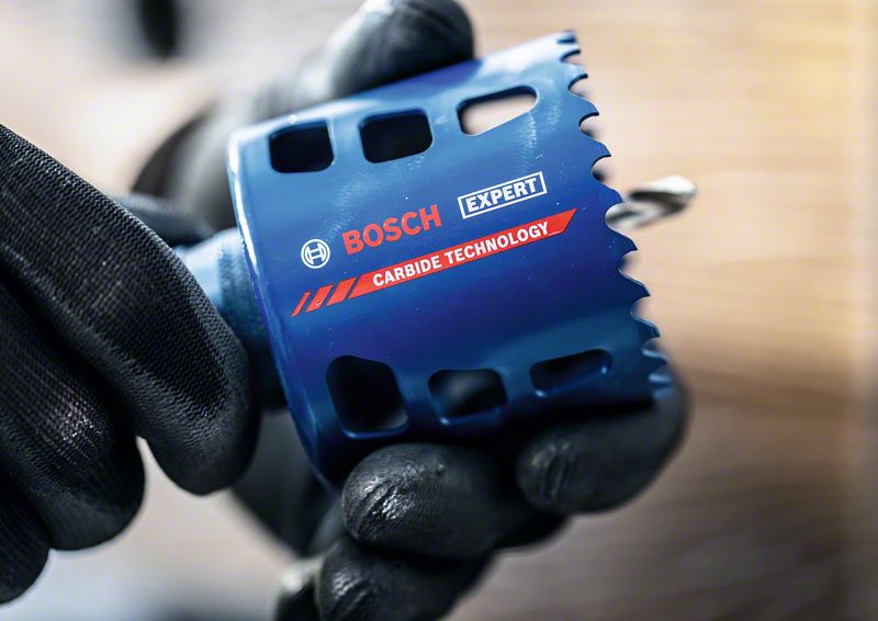 BOSCH EXPERT Tough Material Lochsäge, 80 x 60 mm. Für Dreh- und Schlagbohrer BOSCH EXPERT Tough Material Lochsäge, 80 x 60 mm. Für Dreh- und Schlagbohrer