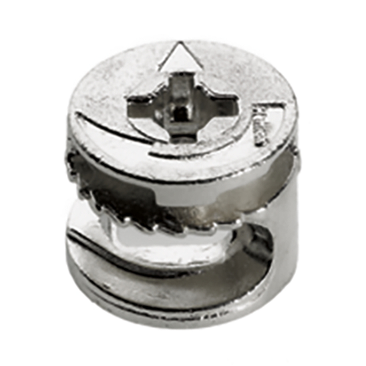 HETTICH Rastex 15 mit Abdeckrand, vernickelt, 22 mm, 71952 HETTICH Rastex 15 mit Abdeckrand, vernickelt, 22 mm, 71952