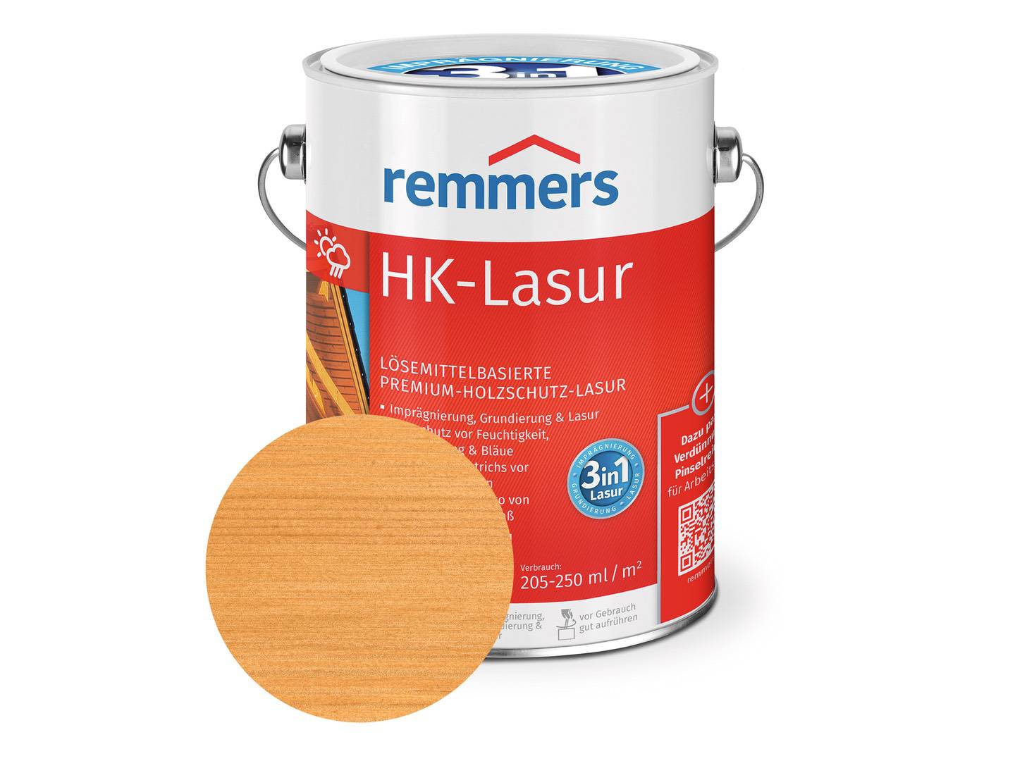REMMERS HK-Lasur pinie/lärche (RC-260) 2,5 l