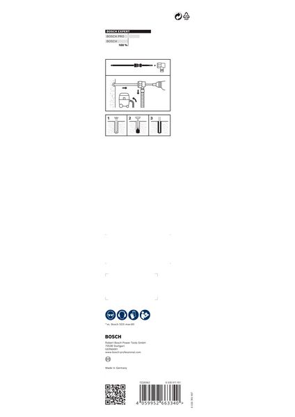 BOSCH EXPERT SDS Clean max-8X Hammerbohrer, 28 x 400 x 650 mm