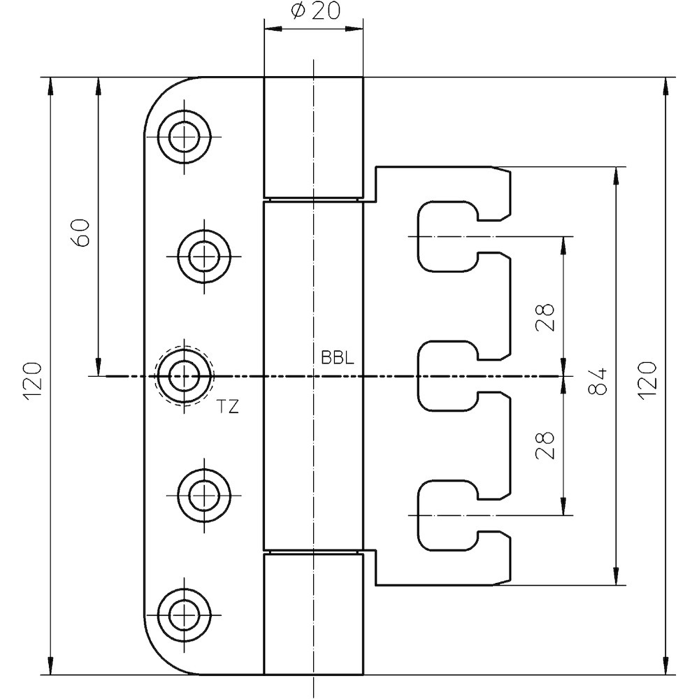 SIMONSWERK Objektband VARIANT® VX 7728/120