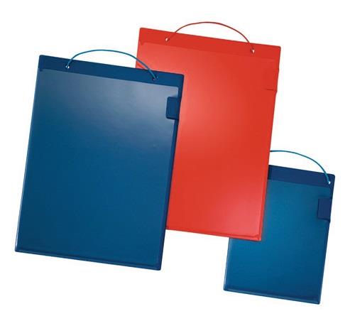 EICHNER Auftragstasche m.Klettverschluss,Kordel u.Tasche DIN A4 schwarz VE 10 St.EICHNER