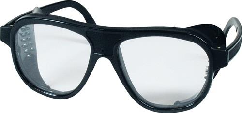SCHMERLER Schutzbrille EN 166 Bügel schwarz,Scheibe klar Nylon,Ku.