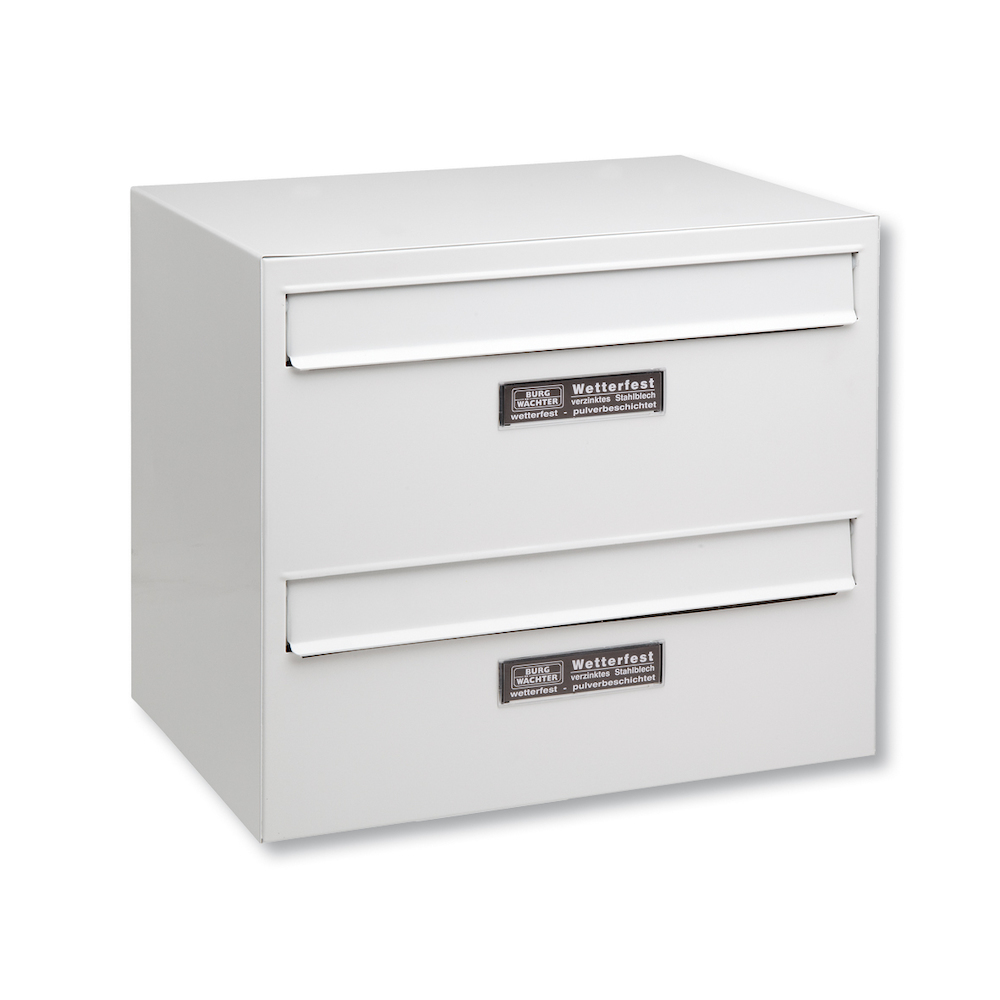 BURG-WÄCHTER Briefkasten Dual Back 822, Stahl