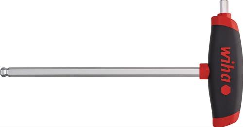 WIHA Stiftschlüssel m.Quergr.SW 10mm Klingen-L.200mm 6-KT m.Kugelk.+Seitenabtr.WIHA